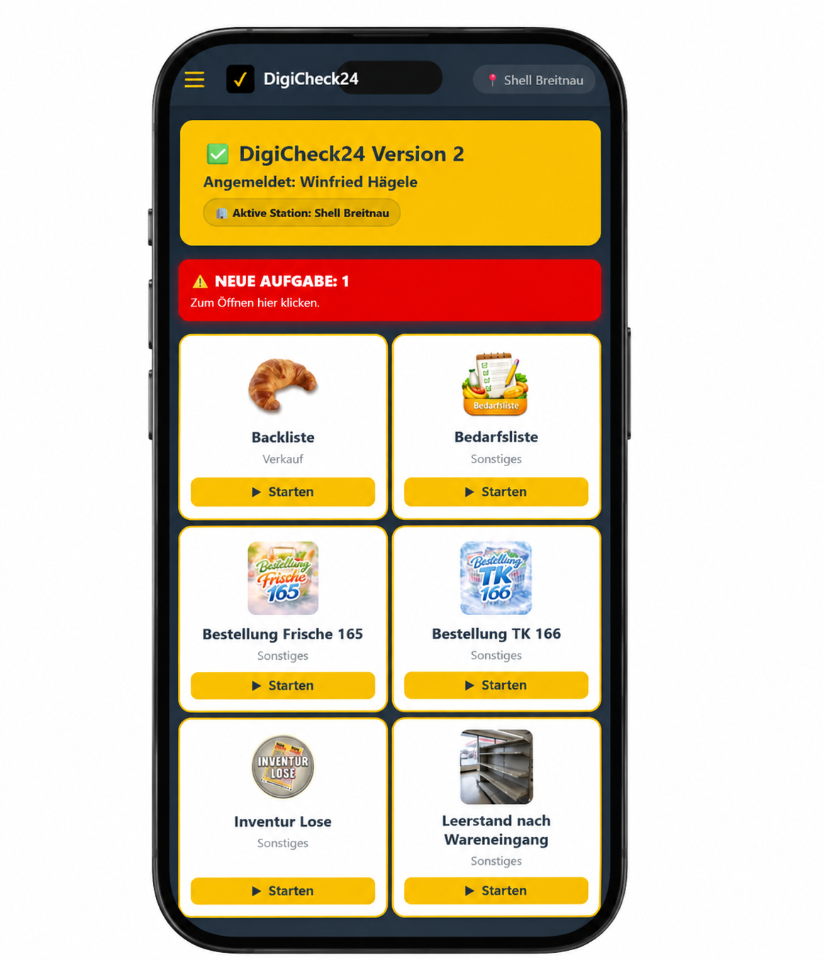 DigiCheck24 Mobil – Checklisten und Aufgaben auf dem Smartphone